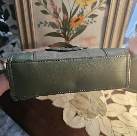 Tory Burch• Mini ELLA Tote Bag.  In "PALM LEAF" EUC 💯Authentic - Picture 8 of 11